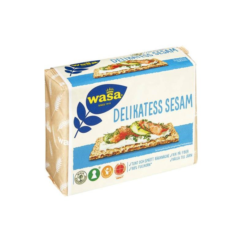 Knkbrd Delikatesse Sesam, 285 g