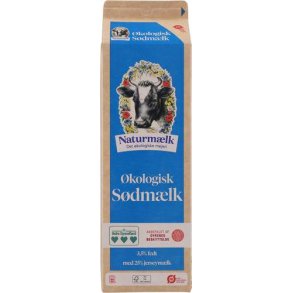 Sdmlk 3,5% , 25 % jerseymlk, ikke homogeniseret, 1 l, KO