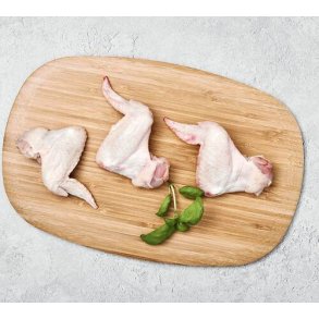 Kyllingevinger, 3-leds, halal, 2 kg, KO, Frost