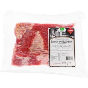Bacon i skiver, 1 kg, KO