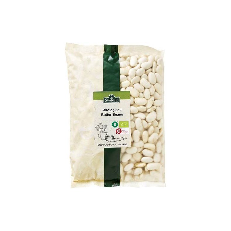 Butterbeans, 1 kg, kologisk