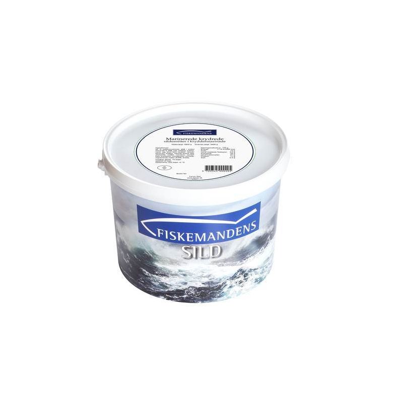 Kryddermarinerede sild i snitter, 3 kg