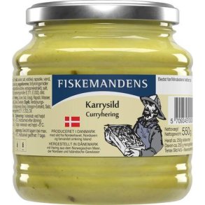 Karrysild i bidder, Fiskemandens, 550 g