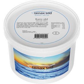 Karrysild i bidder, 4,8 kg