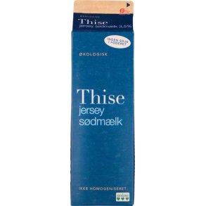 Sdmlk 3,5%, jersey, ikke homogeniseret, 1 l, KO