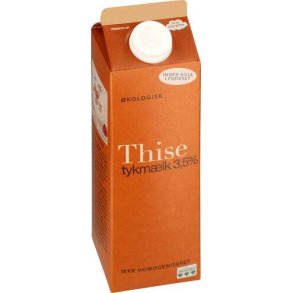 Tykmlk 3,5%, ikke homogeniseret, 1 l, kologisk