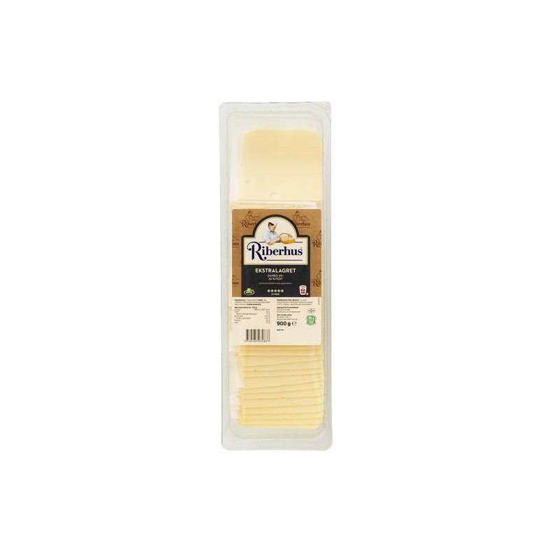 Riberhus 45+ (26%) XL, i skiver, 900 g