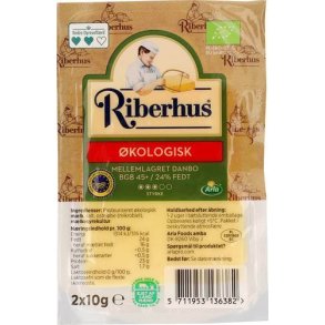 Riberhus 45+ (24%) ML, kuvertskiver, 20x2 x 10 g, kologisk 