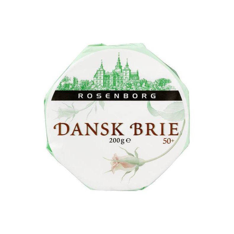 Hvidskimmel Rosenborg brie 50+ (24%), 200 g