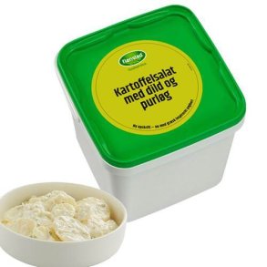 Kartoffelsalat m/dild og purlg, laktose- og glutenfri, 5 kg