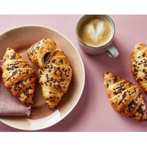 Chokolade og nougat croissant, 48 x 95 g
