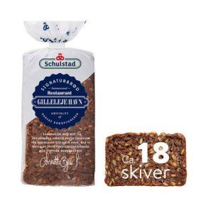 Signaturbrd Gilleleje Havn, rugbrd, 18 skiver, 750 g