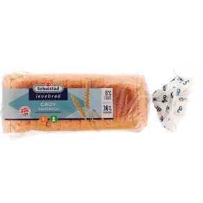 Sandwichbrd grov m/hvede, 18 skiver, 800 g