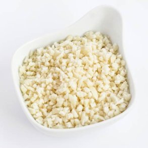 Hvidlg, hakket 3x3 mm, 250 g, kologisk