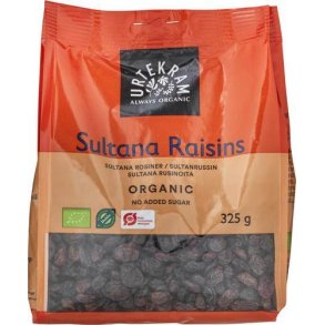 Sultanas rosiner, 325 g, KO