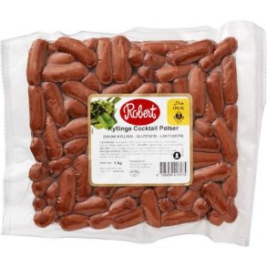 Kyllinge cocktail plser, 7,5 g, laktosefri, halal, 1 kg