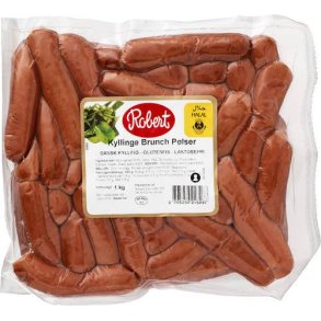 Kyllinge brunch plser, 20 g, laktosefri, halal, 1 kg