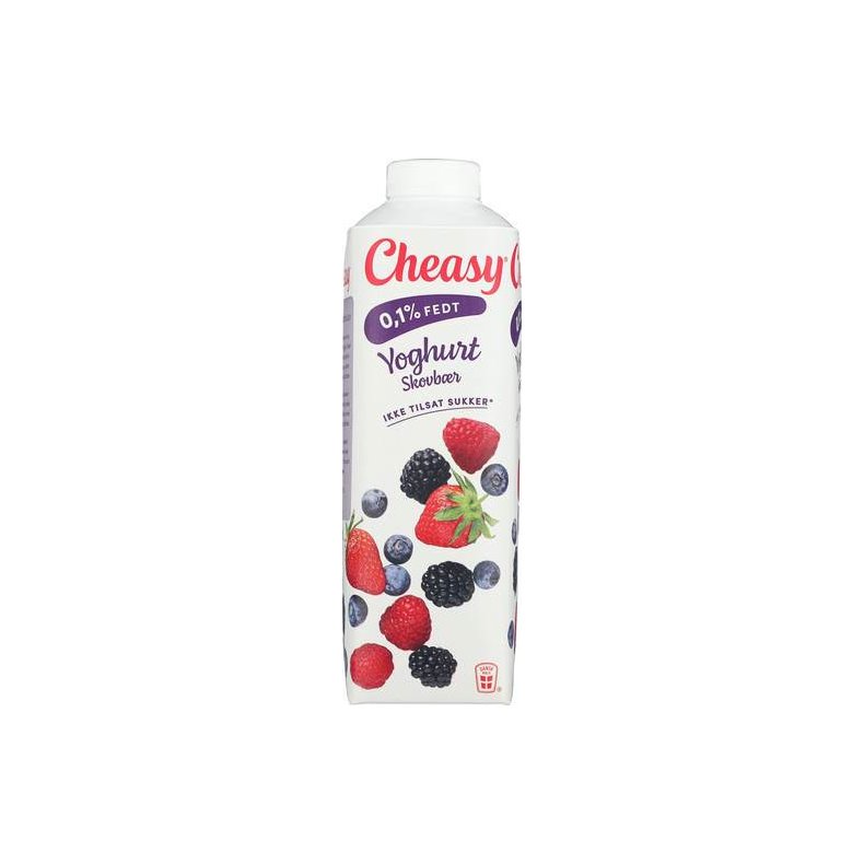 Yoghurt Cheasy m/skovbr 0,1%, 1 kg