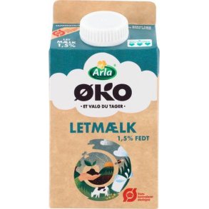 Letmlk 1,5%, 500 ml, KO