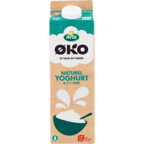 Yoghurt naturel 0,5%, 1 kg, kologisk