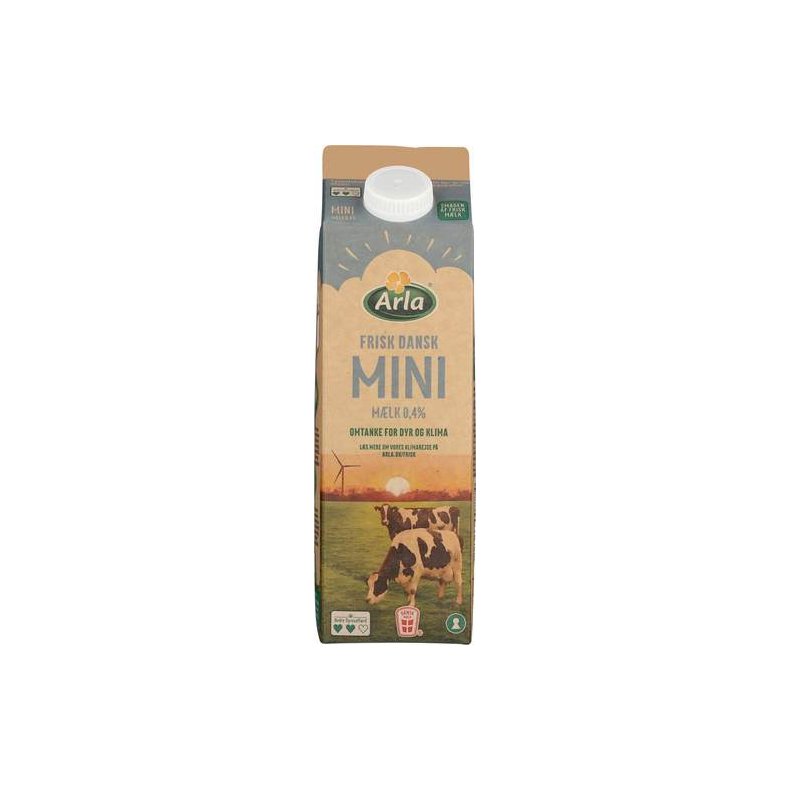 Minimlk Frisk 0,4%, 1 l