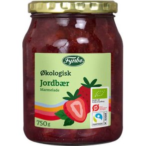 Jordbr marmelade, 750 g, KO