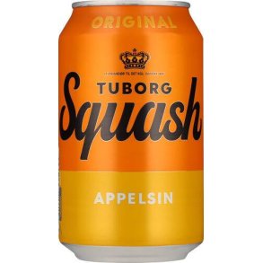 Squash Appelsin, 24 x 33 cl, (inkl. pant)