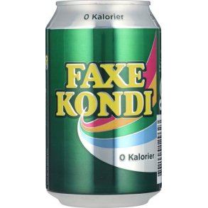 Faxe Kondi 0 kalorier, 24 x 33 cl, (inkl. pant)