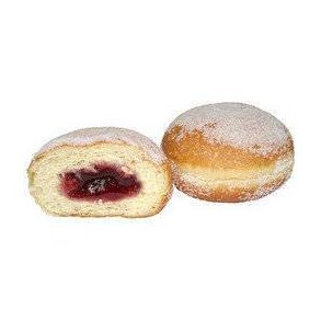 Berliner m/hindbr, munk, 60 x 63 g