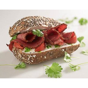 Pastrami i skiver, halal, 500 g