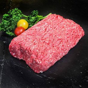 Hakket oksekd u/12% fedt, halal, DK, variabel vgt, KO