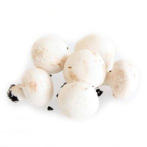 Champignon hvide m/rod, KL1 Danmark, 200 g, KO