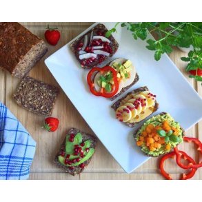 Rugbrd Laura's, naturligt, glutenfri, laktosefri og vegansk, 550 g