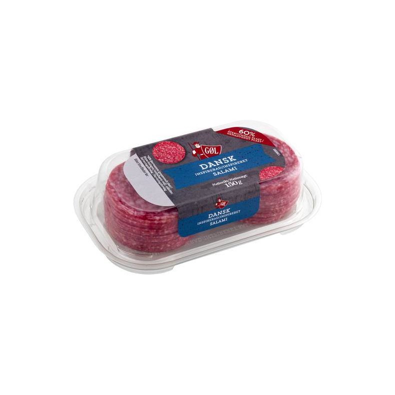 Salami i skiver, dansk, 150 g