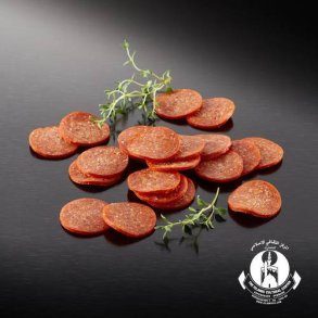 Pepperoni i skiver, halal, 1 kg