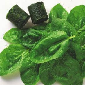 Hel spinat i kugler, 2,5 kg kologisk