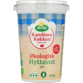 Hytteost 4%, 450 g, KO