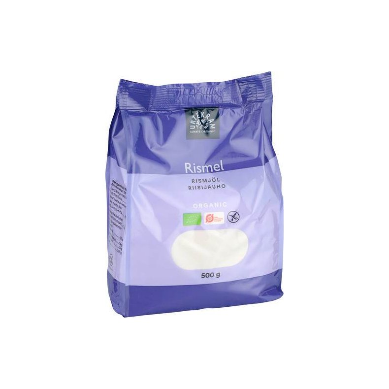 Rismel, glutenfri, 500 g kologisk