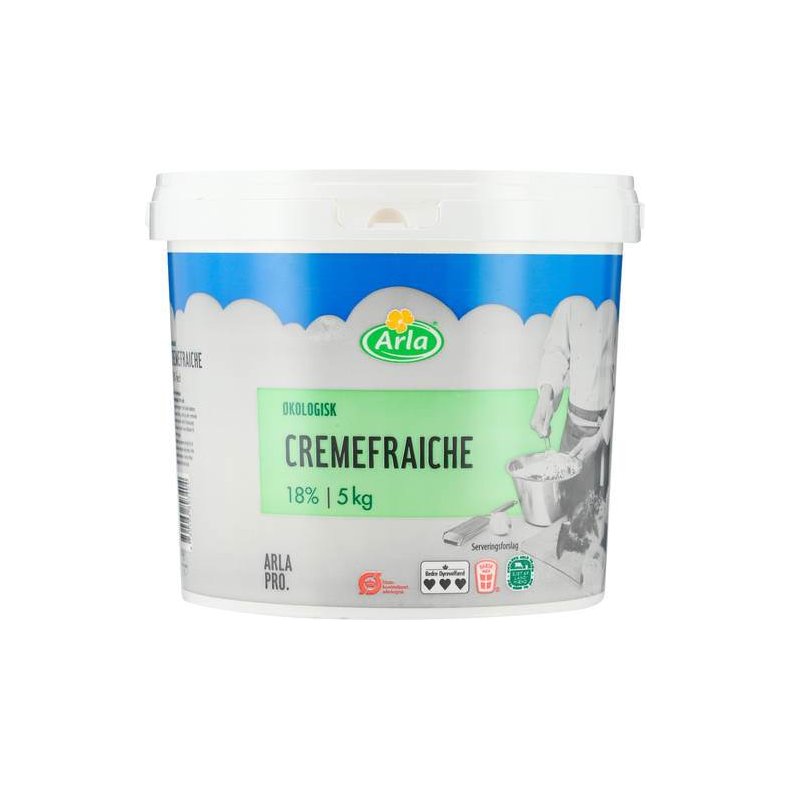 Creme fraiche Harmonie 18%, 5 kg, kologisk