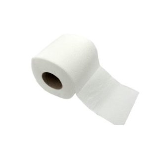 Toiletpapir 3-lag 18m, hvid nyfiber, 8 rl