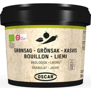 Grntsagsbouillon granulat, giver 25,5 l, 500 g, KO