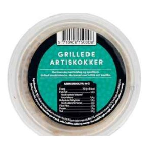 Grillede artiskokker, 270 g