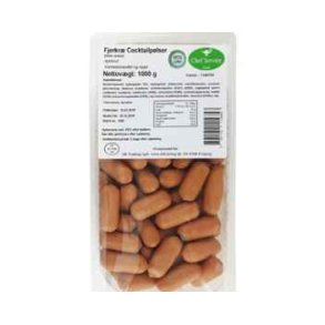 Cocktailplser, fjerkr, halal, 1 kg