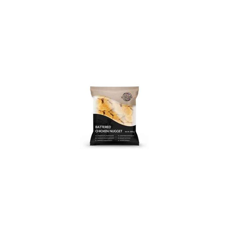 Kyllingenuggets 18-20g 2kg Halal frdigkogte