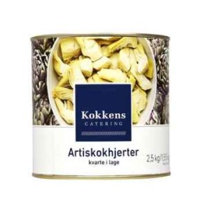 Artiskokhjerter kvarte, 2,5/1,55 kg