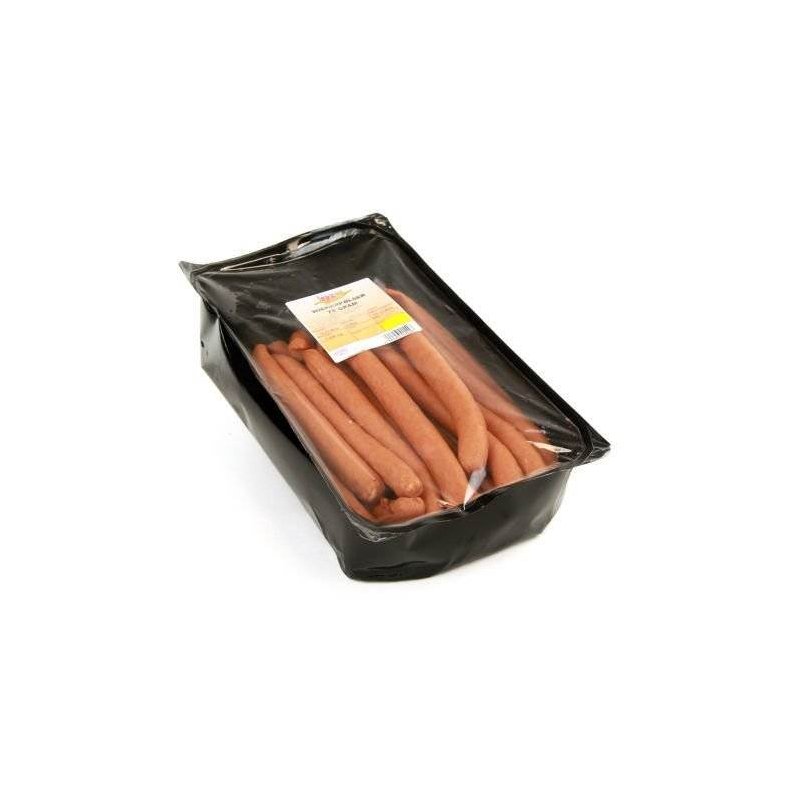 Wienerplser uden farve, 70 g, ca. 1,5 kg 