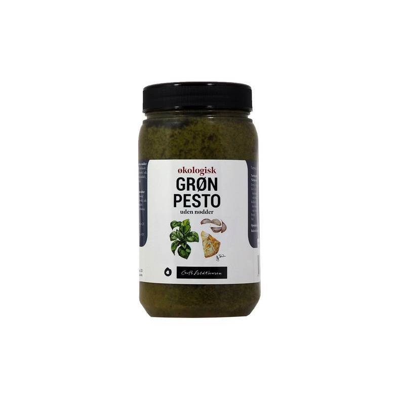 Pesto grn uden ndder, 1,1 kg kologisk