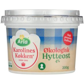 Hytteost 4%, 200 g, KO